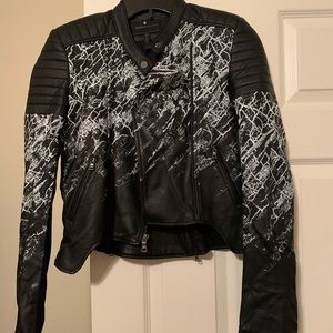 BCBG Women’s Leather jacket